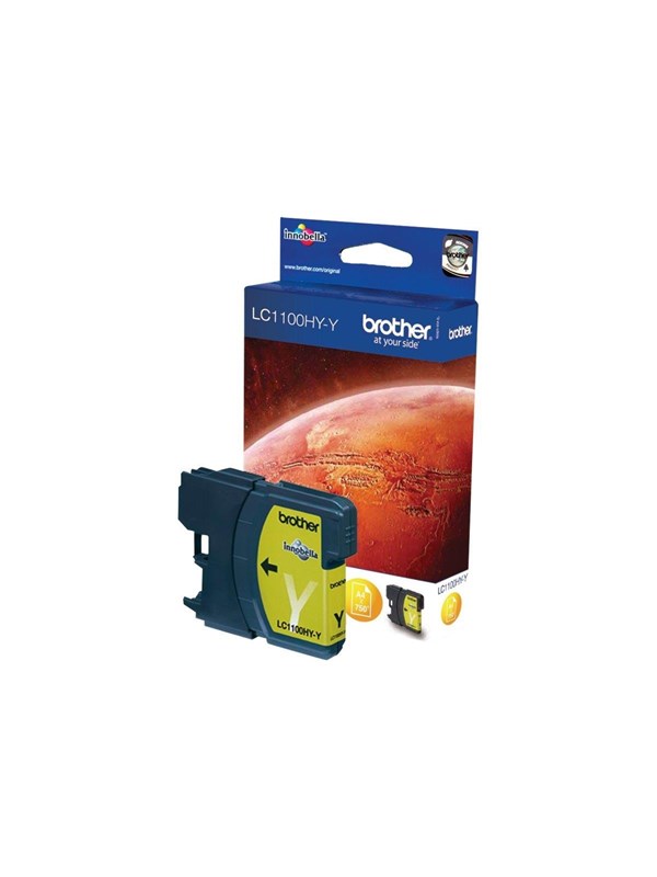 Brother LC1100HYY Mustepatruuna Keltainen