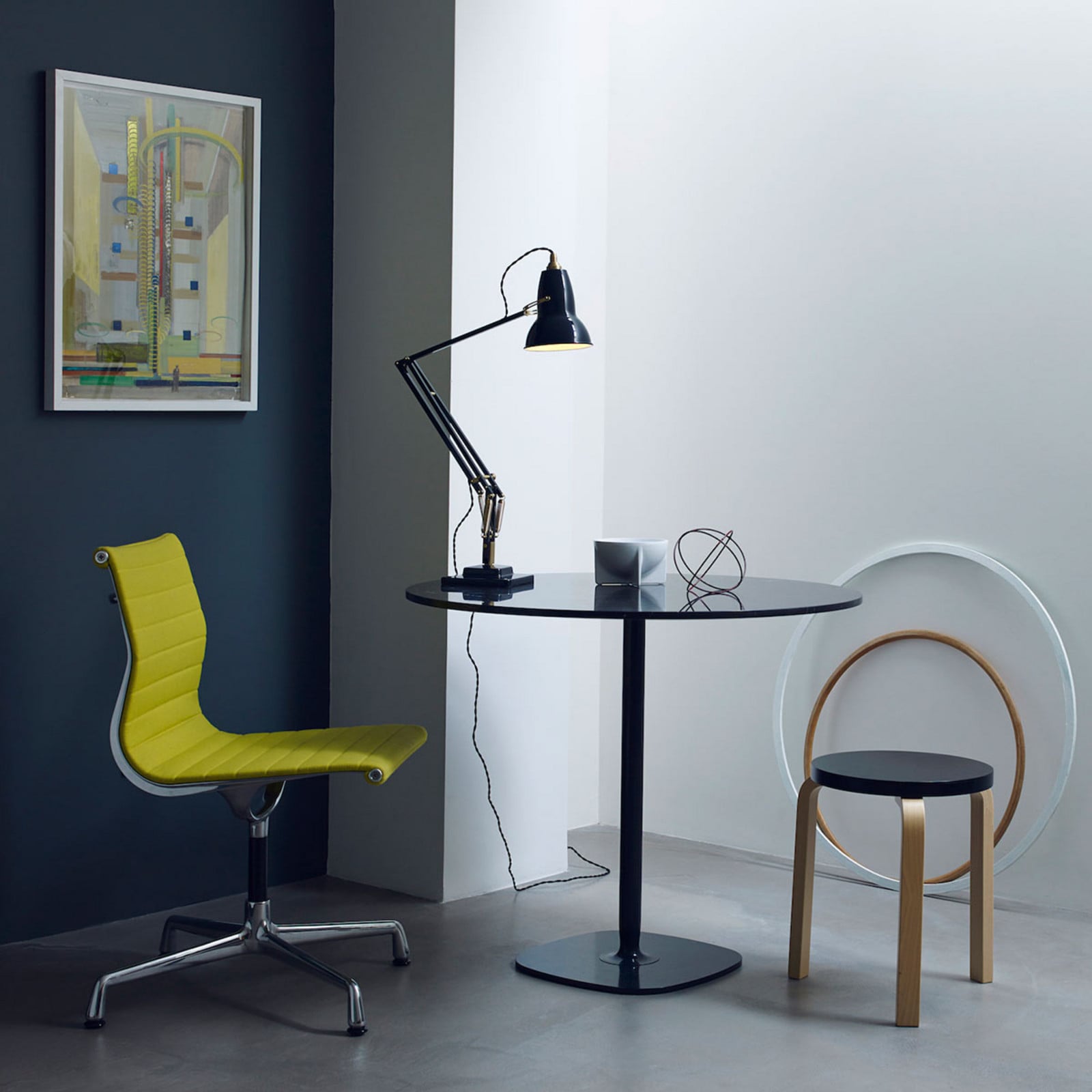 Original 1227 Brass Jet Black - Anglepoise